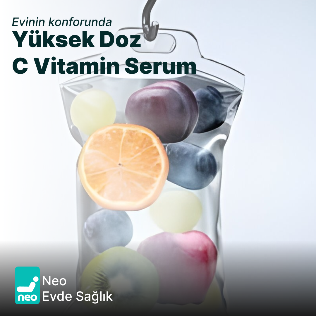 Evde Yüksek Doz C Vitamini